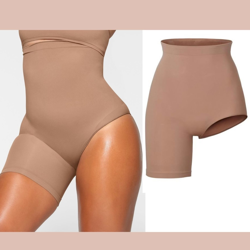 NEW $49 Skims [ XXS ] Seamless Sculpt Solution Short Left Leg‎ Exposed #T2024